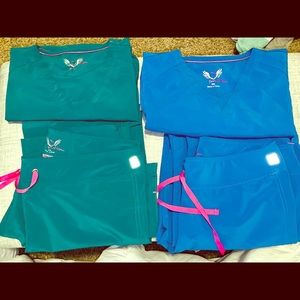 smitten brand scrub set-GREEN ONLY*